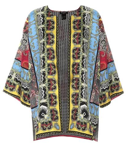 Miu Miu Printed Silk Jacket