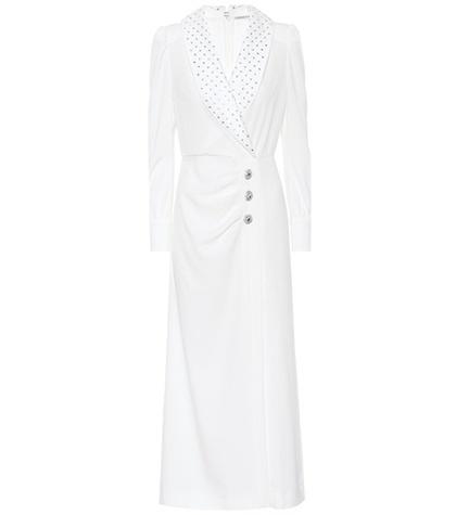 M.i.h Jeans Crystal-embellished Crêpe Dress