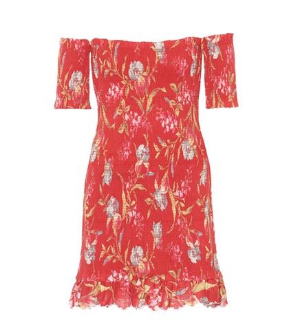 Zimmermann Corsair Linen And Cotton Minidress
