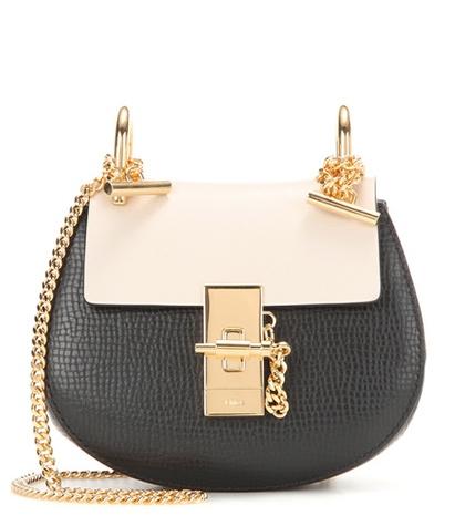Chlo Drew Nano Leather Shoulder Bag