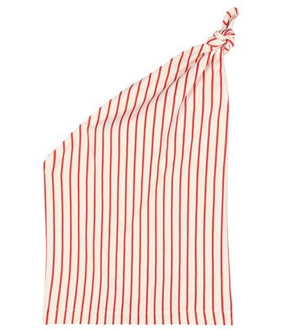 Valentino The Top Knot Striped Top