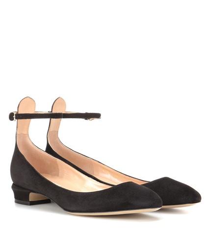 Anna October Valentino Garavani Tan-go Suede Pumps