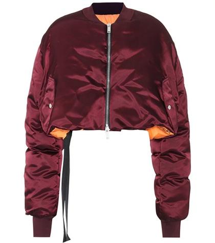Unravel Reversible Cropped Down Jacket