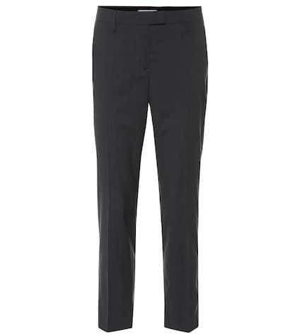 Prada Cropped Wool Pants