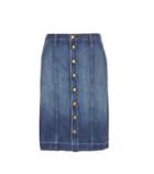 Current/elliott The Short Sally Denim Skirt