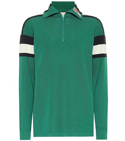 Gucci Wool And Cashmere Track Jacket