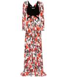 Roberto Cavalli Printed Stretch Jersey Gown