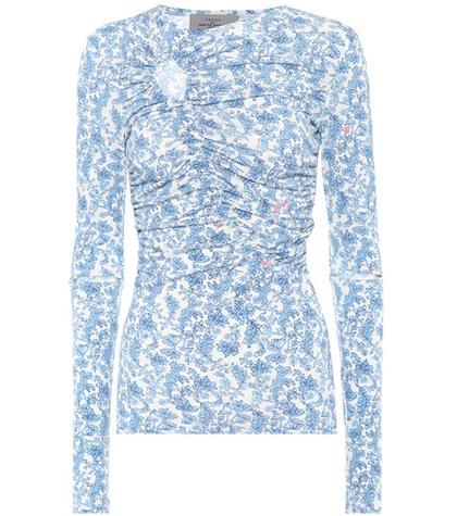 Preen By Thornton Bregazzi Floral-printed Top