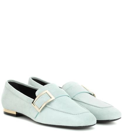 Loewe Suede Loafers