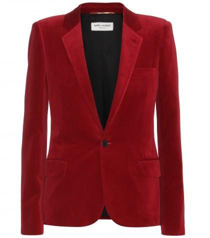 Saint Laurent Velvet Blazer