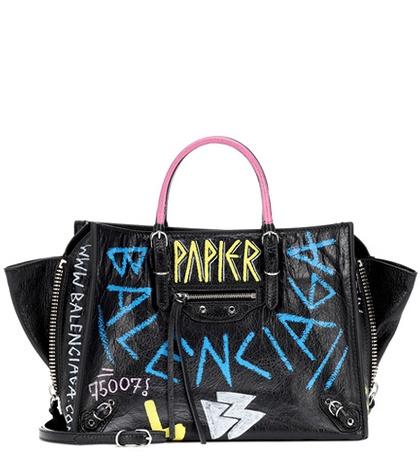 Balenciaga Papier A6 Zip Around Shoulder Bag