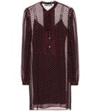 Proenza Schouler Long-sleeved Silk-blend Dress