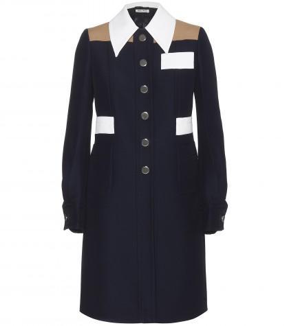 Miu Miu Colour Block Coat