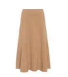Etro Ribbed Wool And Cashmere Skirt