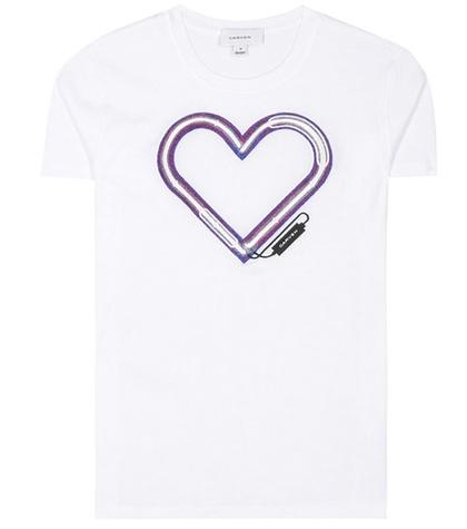 Carven Embroidered Cotton T-shirt