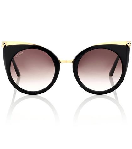 Cartier Eyewear Collection Panthère De Cartier Cat-eye Sunglasses
