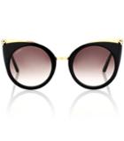 Cartier Eyewear Collection Panthère De Cartier Cat-eye Sunglasses