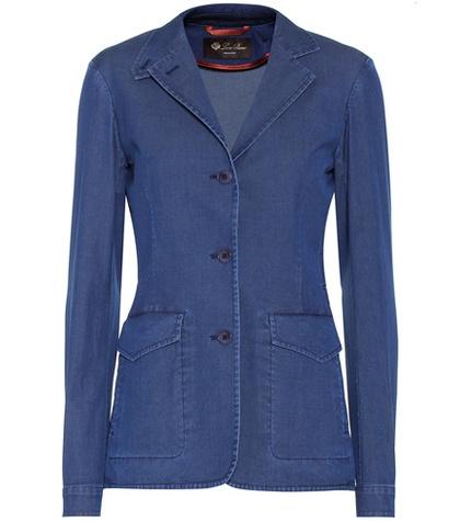 Loro Piana Kelsey Cotton Blazer