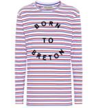 Tre Ccile Striped Cotton Sweatshirt