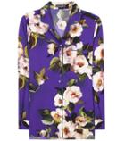 Dolce & Gabbana Printed Silk Shirt