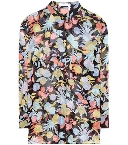 Chlo Printed Silk Shirt