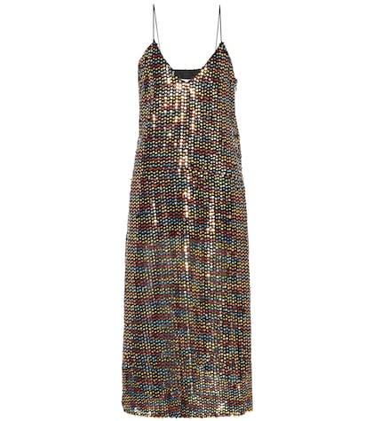 Jimmy Choo Sequined Midi Dress
