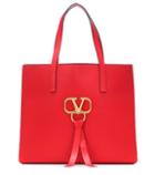 Valentino Garavani Valentino Garavani V-ring Leather Shopper