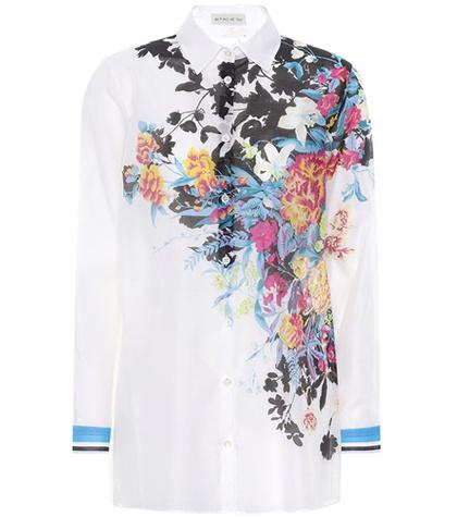 Chlo Printed Cotton And Silk Shirt