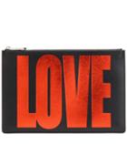 Givenchy Flat Medium Printed Leather Pouch