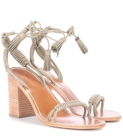 Zimmermann Wrap Weave Leather Sandals