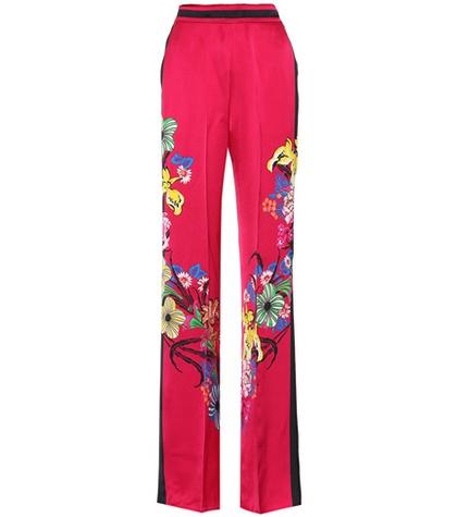 Etro Floral-printed Pants
