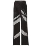 Givenchy Silk And Lace Trousers