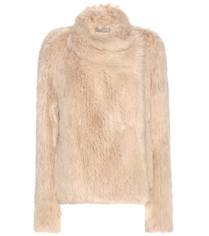 Erdem Knitted Fur Jacket