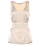 Three Graces London Berger Silk Satin Top