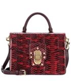 Dolce & Gabbana Lucia Snakeskin Shoulder Bag