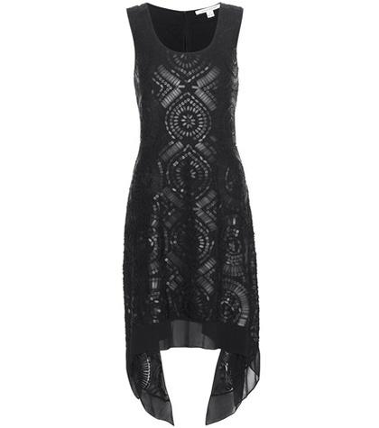 Diane Von Furstenberg Nikkole Embellished Silk Dress
