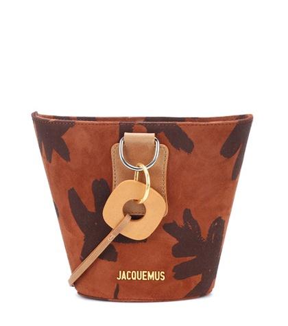 Roger Vivier Le Sac Praia Leather Bucket Bag