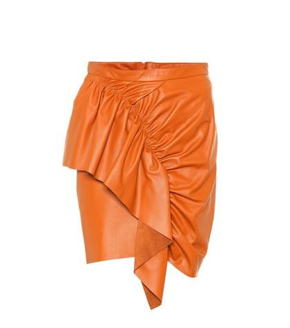 Jonathan Simkhai Nela Leather Miniskirt