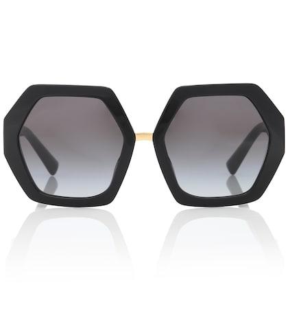 Valentino Oversized Acetate Sunglasses