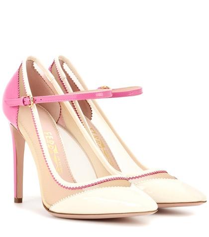 Stella Mccartney Erika Patent Leather Pumps