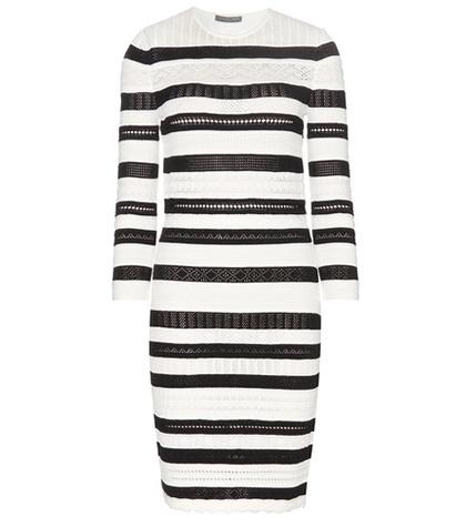 Alexander Mcqueen Striped Dress
