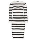 Alexander Mcqueen Striped Dress