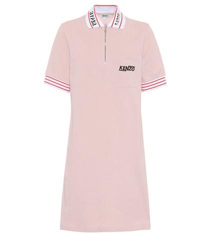 Kenzo Cotton-piqué Polo Dress