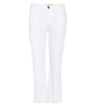 Victoria Beckham The Cropped Flip Flop Jeans