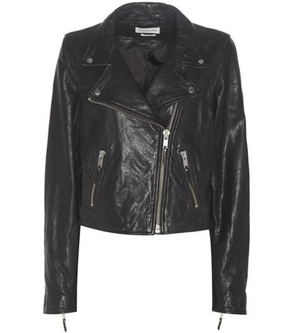 Mr & Mrs Italy Barry Leather Biker Jacket