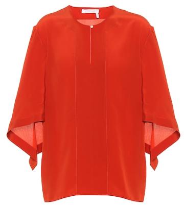 Philosophy Di Lorenzo Serafini Silk Crêpe Top