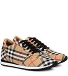 Saint Laurent Amelia Check Sneakers
