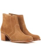A.p.c. Camarguaises Suede Ankle Boots