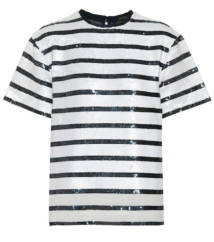 Polo Ralph Lauren Striped Sequined T-shirt