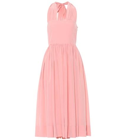 Roberto Cavalli Silk Midi Dress